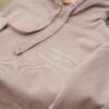 Sudadera con Capucha Unisex - Hoodie Color Latte - "ESPERARÉ"  Salmo 37,7