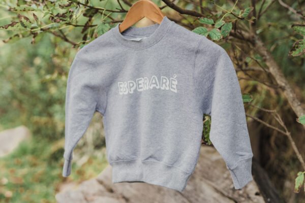 Sudadera sin cuello Unisex para niños "ESPERARÉ" Sal. 130.5-6